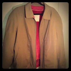 London fog lined jacket.